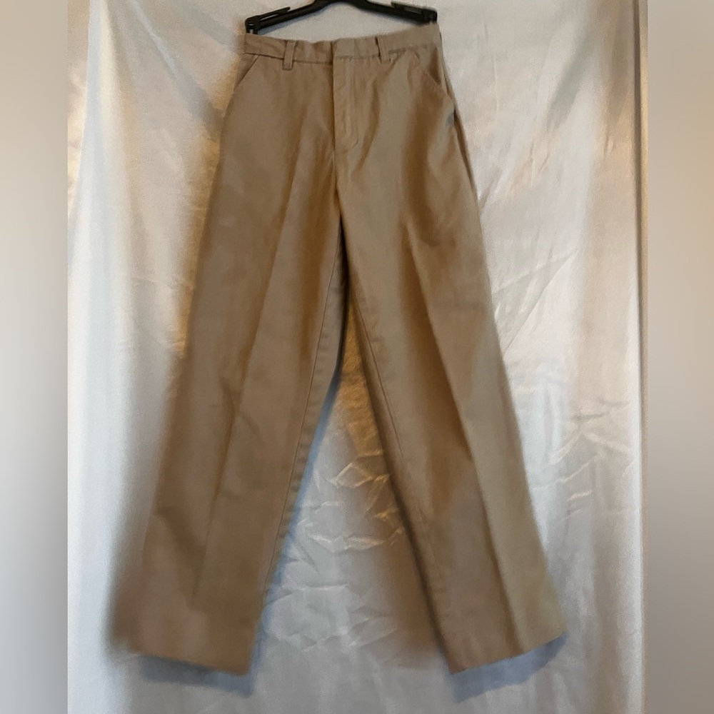 NWOT Khaki Pants, Sz 12 Boys or Girls by Authentic Galaxy School Uniform